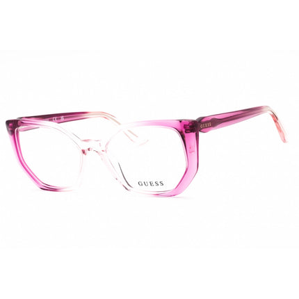 Guess Women's Eyeglasses - Fuchsia/Other Cat Eye Full Rim Acetate Frame | GU2966 077 ,