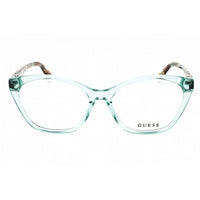 Guess Women's Eyeglasses - Light Green/Other Cat Eye Acetate Frame | GU50161 095 ,