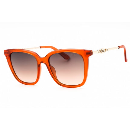 Guess Women's Sunglasses - Orange/Other Square Injected Propionate Frame | GU7886 44F ,