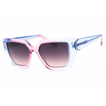 Guess Women's Sunglasses - Blue/Other Square Injected Propionate Frame | GU7896 92B ,