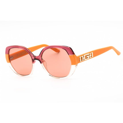 Guess Women's Sunglasses - Orange/Other Geometric Full Rim Frame | GU7911 44E ,