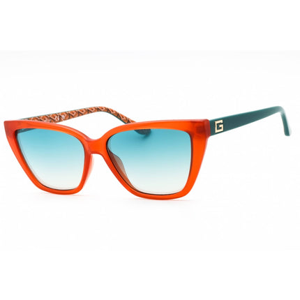 Guess Women's Sunglasses - Orange/Other Cat Eye Injected Propionate Frame | GU7919 44X ,