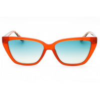 Guess Women's Sunglasses - Orange/Other Cat Eye Injected Propionate Frame | GU7919 44X ,