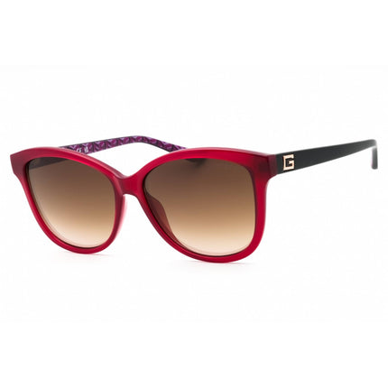 Guess Women's Sunglasses - Shiny Bordeaux Injected Propionate Frame | GU7920 69G ,