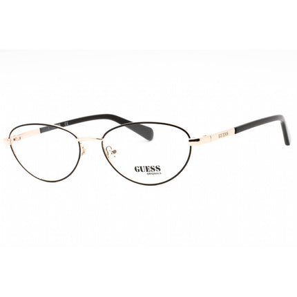 Guess Women's Eyeglasses - Pink Gold Oval Full Rim Metal Frame | GU8238 033 ,