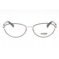 Guess Women's Eyeglasses - Pink Gold Oval Full Rim Metal Frame | GU8238 033 ,