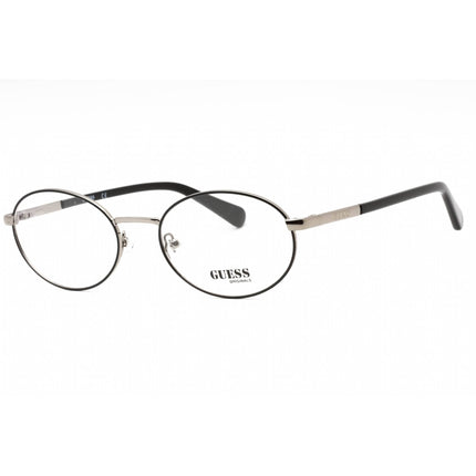 Guess Unisex Eyeglasses - Black/Other Oval Full Rim Metal Frame | GU8239 005 ,