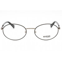 Guess Unisex Eyeglasses - Black/Other Oval Full Rim Metal Frame | GU8239 005 ,