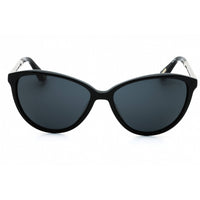 Guess By Marciano Women's Sunglasses - Shiny Black Cat Eye Acetate Frame | GM0755 01A ,