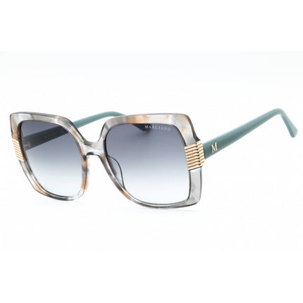 Guess By Marciano Women's Sunglasses - Light Green/Other Oversized Frame | GM0828 95W ,