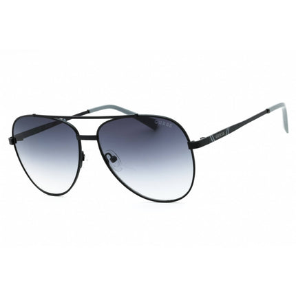 Guess Factory Men's Sunglasses - Matte Black Aviator Full Rim Metal Frame | GF5117 02B ,