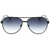Guess Factory Men's Sunglasses - Matte Black Aviator Full Rim Metal Frame | GF5117 02B ,