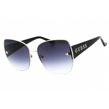 Guess Factory Women's Sunglasses - Gold Butterfly Full Rim Metal Frame | GF6136 32B ,
