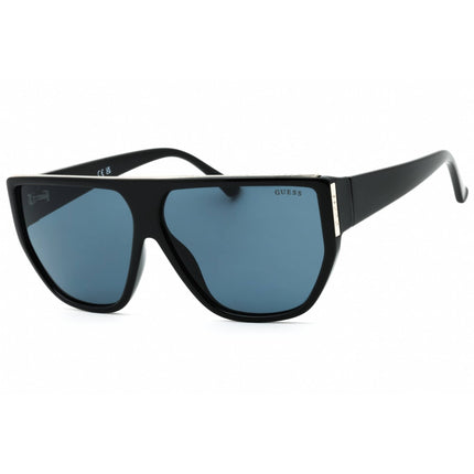 Guess Factory Women's Sunglasses - Shiny Black Shield Full Rim Frame | GF6179 01A ,