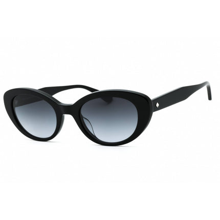Kate Spade Women's Sunglasses - Black Cat Eye Full Rim Plastic Frame | CRYSTAL/S 0807 ,