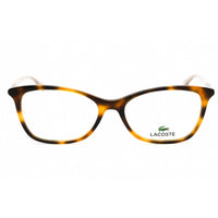 Lacoste Women's Eyeglasses - Havana Cat Eye Full Rim Plastic Frame | L2791 214 ,