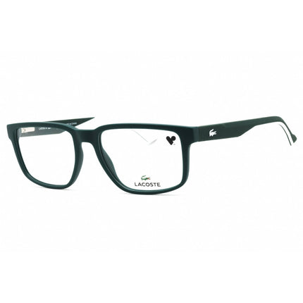 Lacoste Men's Eyeglasses - Matte Green Injected Propionate Frame | L2912 301 ,