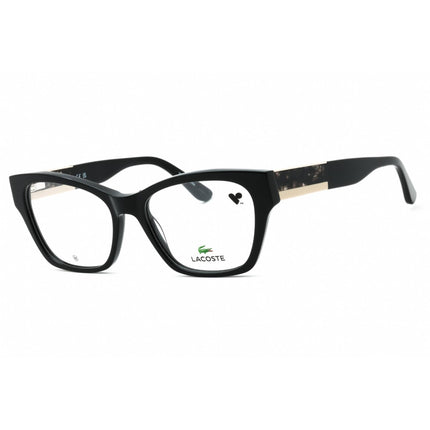 Lacoste Women's Eyeglasses - Black Cat Eye Full Rim Acetate Frame | L2919 001 ,