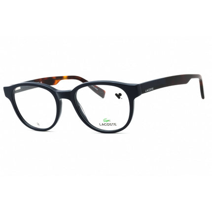Lacoste Men's Eyeglasses - Blue Round Full Rim Acetate Frame | L2921 400 ,