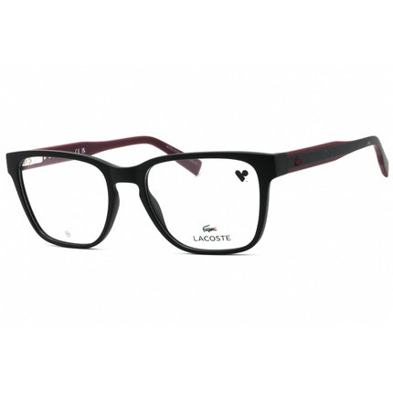 Lacoste Men's Eyeglasses - Matte Black Square Injected Propionate Frame | L2935 002 ,
