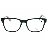 Lacoste Men's Eyeglasses - Green Square Full Rim Injected Propionate Frame | L2935 301 ,