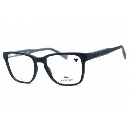 Lacoste Men's Eyeglasses - Matte Blue Square Injected Propionate Frame | L2935 424 ,