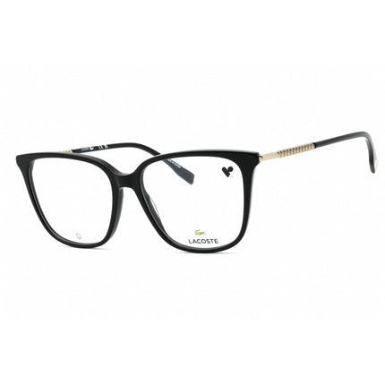 Lacoste Women's Eyeglasses - Black Square Full Rim Acetate Frame | L2940 001 ,