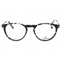 Lacoste Men's Eyeglasses - Havana Grey Round Full Rim Acetate Frame | L2941 240 ,