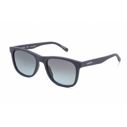 Lacoste Unisex Sunglasses - Matte Blue Square Injected Propionate Frame | L929SE 424 ,