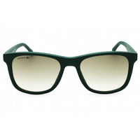 Lacoste Unisex Sunglasses - Matte Green Square Injected Propionate Frame | L929SE 315 ,