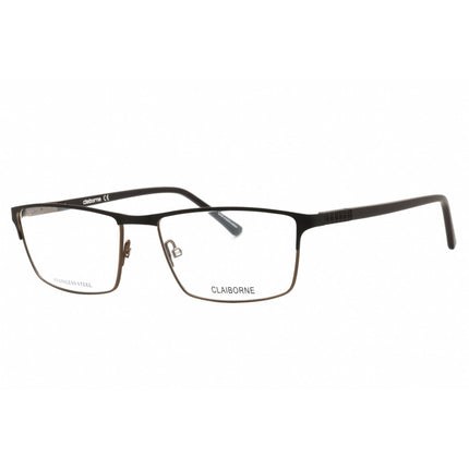 Liz Claiborne Men's Eyeglasses - Dark Brown Rectangular Metal Frame | CB 264 0R0Z 00 ,