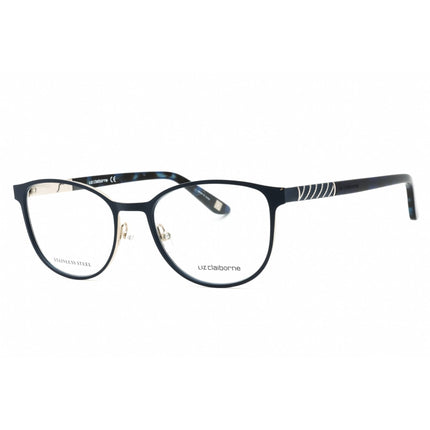 Liz Claiborne Women's Eyeglasses - Blue Oval Full Rim Metal Frame | L 459 0PJP 00 ,