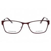 Liz Claiborne Women's Eyeglasses - Plum Rectangular Metal Frame | L 665 00T7 00 ,