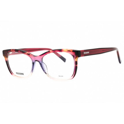 Missoni Women's Eyeglasses - Pink Havana Violet Cat Eye Frame | MIS 0090 00AE 00 ,