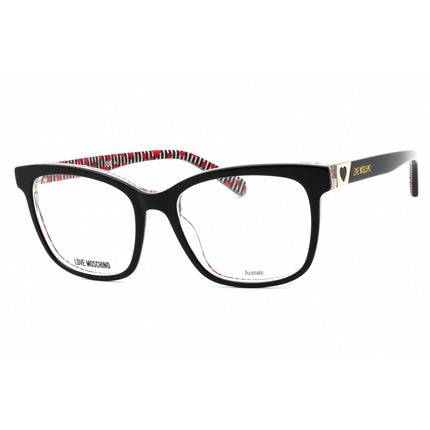 Moschino Love Women's Eyeglasses - Black Cat Eye Full Rim Frame | MOL585 0807 00 ,