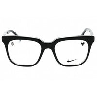 Nike Women's Eyeglasses - Black/Crystal Clear Square Acetate Frame | NIKE 7167LB 010 ,