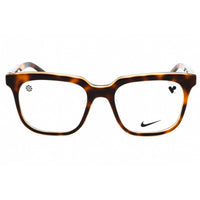 Nike Unisex Eyeglasses - Tortoise/Crystal Blush Square Acetate Frame | NIKE 7167LB 243 ,