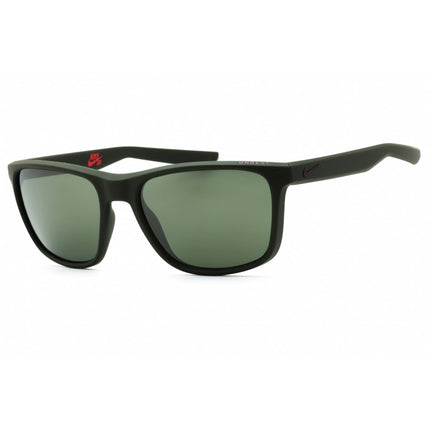 Nike Men's Sunglasses - Matte Cargo Khaki Square Full Rim Frame | UNREST EV0921 300 ,