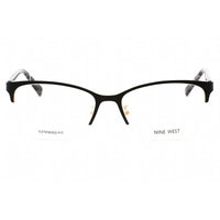 Nine West Women's Eyeglasses - Black Cat Eye Half Rim Metal Frame | NW1101X 001 ,