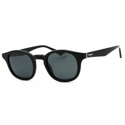 Polaroid Core Men's Sunglasses - Black Round Full Rim Frame | PLD 2103/S/X 0807 M9 ,