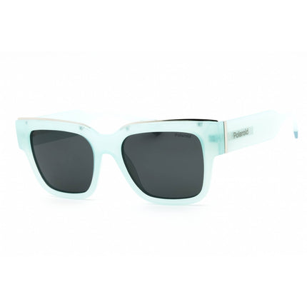 Polaroid Core Women's Sunglasses - Azure Square Plastic Frame | PLD 6198/S/X 0MVU M9 ,