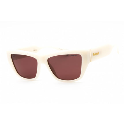 Polaroid Core Women's Sunglasses - White Cat Eye Plastic Frame | PLD 6210/S/X 0VK6 KL ,