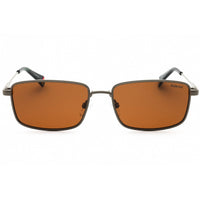 Polaroid Core Unisex Sunglasses - Grey Rectangular Metal Frame | PLD 6227/S/X 0KB7 HE ,