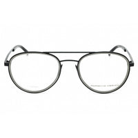 Porsche Men's Eyeglasses - Brown Aviator Full Rim Metal Frame | P8366 D ,