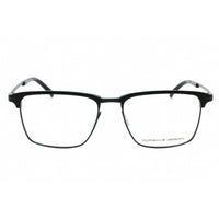 Porsche Men's Eyeglasses - Black Square Full Rim Metal Frame | P8380 A ,