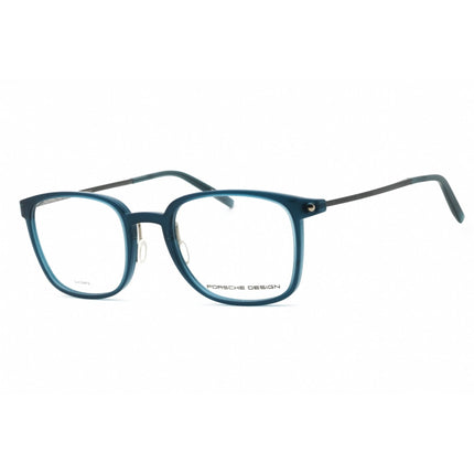 Porsche Men's Eyeglasses - Blue Square Full Rim Plastic Frame | P8385 B ,