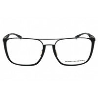 Porsche Men's Eyeglasses - Black Square Full Rim Injected Propionate Frame | P8388 A ,