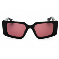 Roberto Cavalli Women's Sunglasses - Shiny Black Rectangular Frame | SRC039S 700Y ,