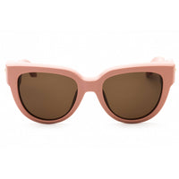 Roberto Cavalli Women's Sunglasses - Shiny Pastel Pink Butterfly Frame | SRC054 0816 ,