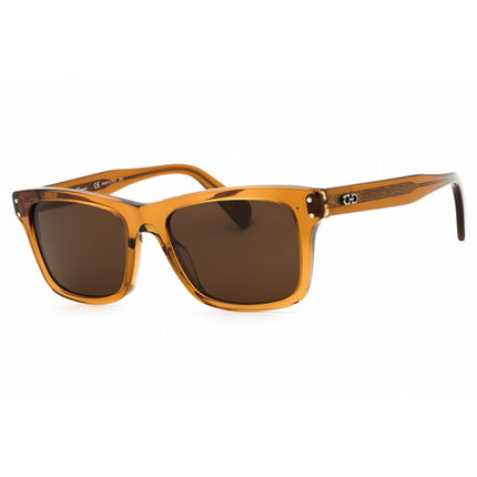 Salvatore Ferragamo Men's Sunglasses - Transparent Caramel Square Frame | SF1039S 261 ,